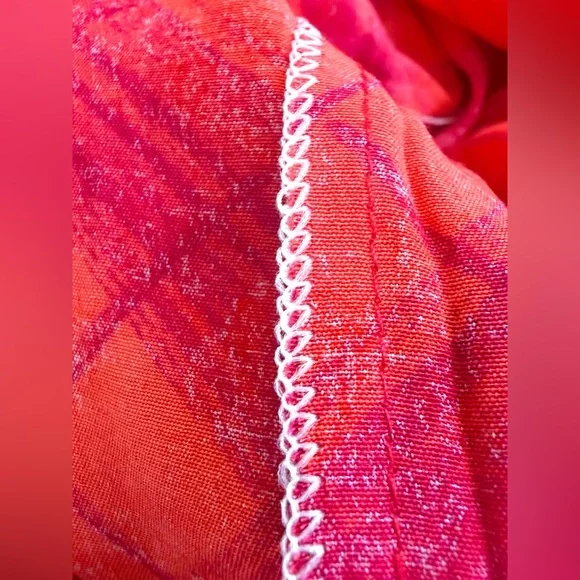 VTG Matty Nique Red Tartan Plaid Maxi Slip Dress NWT 90s Y2K DeadStock XL 8/10 - Picture 12 of 16